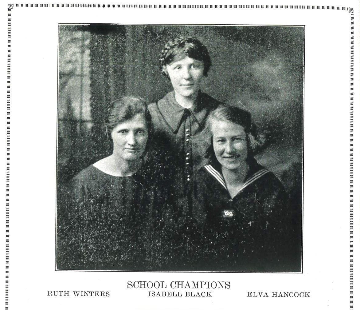 1923 Montpelier High School Debate Team
